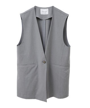 AMERICAN HOLIC Ｖネックジレ Gray Mixture