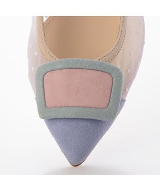 MODE ET JACOMO <MODE ET JACOMO>バックルチュールパンプス ミックス