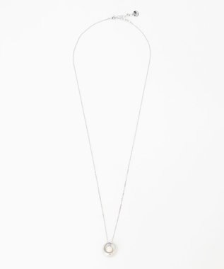 J.PRESS LADIES コロンパール ネックレス シルバー系