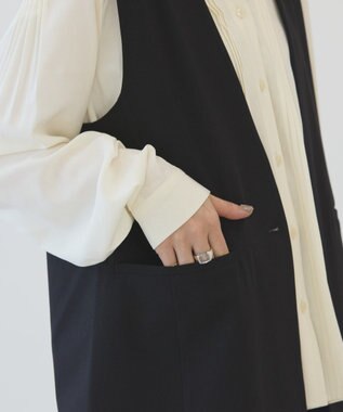 AMERICAN HOLIC Ｖネックジレ Black