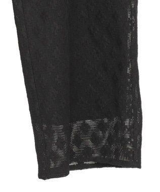 Green Parks ■ＬＯＶＥＢＯＡＴ　フラワーメッシュパンツ Black