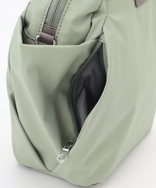 Y'SACCS 【ナイロンタフタ】トラベル2WAYミニボストン ライトグリーン