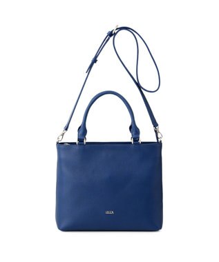 IBIZA リンピード　牛革　2WAYバッグ ライトグレー