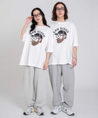 WEGO 【ユニセックス着用ITEM/SMLサイズ/手洗い可】アソートグラフィックT 柄22