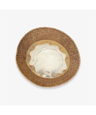 林八百吉商店 un chapeau  ジャガードハット イエロー