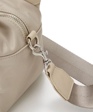 TOPKAPI 【Breath TOPKAPI】防水ナイロン レザーコンビ ミニトート ショルダーバッグ ベージュ