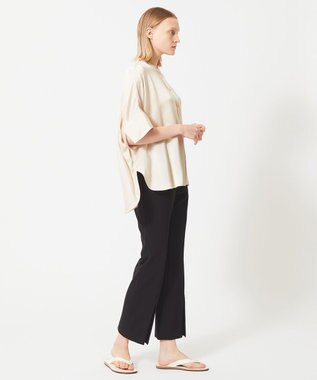 BEIGE， PAULOWNIA / フレアパンツ Black