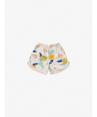 HELLY HANSEN 【ベビー・抗菌防臭・記名ラベル付き】 マイファーストHHプリントセットアップ アイボリー