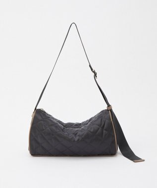 russet キルティングドラムミニショルダーバッグ(SF-267) Charcoal