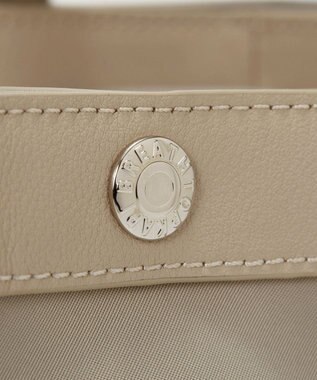 TOPKAPI 【Breath TOPKAPI】防水ナイロン レザーコンビ ミニトート ショルダーバッグ ベージュ