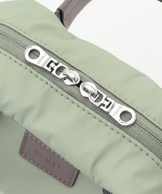 Y'SACCS 【ナイロンタフタ】トラベル2WAYミニボストン ライトグリーン