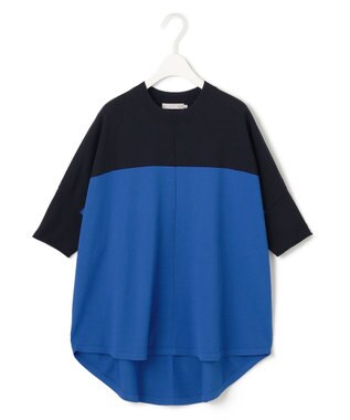 ICB L 【人気のため新色追加・接触冷感・UVカット・洗える】 VIS/NYハイゲージ プルオーバー ネイビー×ブルー系