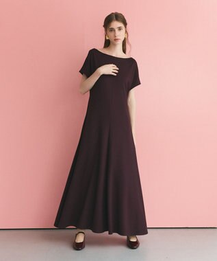 GRACE CONTINENTAL バックオープンポンチワンピース