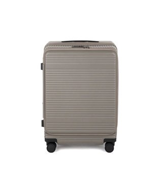 ACE BAGS & LUGGAGE ace. サルートン フロントオープンスーツケース Mサイズ 47～57L 05362 グレージュ