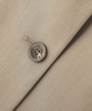 CRAFT STANDARD BOUTIQUE ＜セレモニー＞カットアウトデザインテーラードジレ Beige