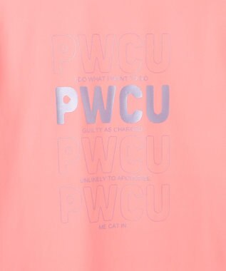 PW CIRCULUS 【UV遮蔽率99.5%  UVカット / 速乾 / ストレッチ】【WOMEN】ポケットモックT ゴルフウェア レディース ピンク系