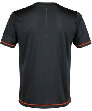 CW-X 【MEN】 CW-X 【CHUMS (チャムス)コラボ】 メンズトップス 薄軽ランニングシャツ 吸汗速乾(本体) UVカット率90％以上(本体) 3分袖 半袖 メンズ LNO510 /ワコール ブラック