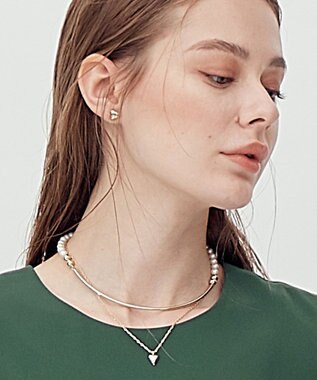 23区 【APPLAUDIR】2WAY パールゴールド ネックレス ゴールド系