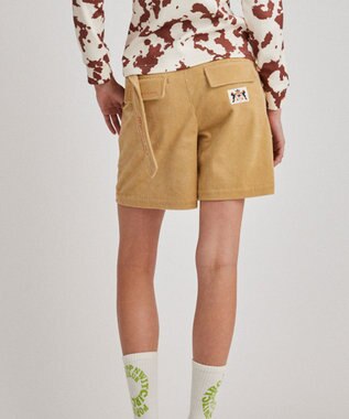 PW CIRCULUS 【WOMEN】コーデュロイ スカート見えショーツ ベージュ系