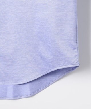 JOSEPH ABBOUD 【ストレッチで快適な着心地・イージーケア】ジャージー シャツ サックスブルー系