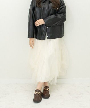 Bridget Birkin 【Bridget Birkin】ダブルステッチビットローファー ダークブラウン