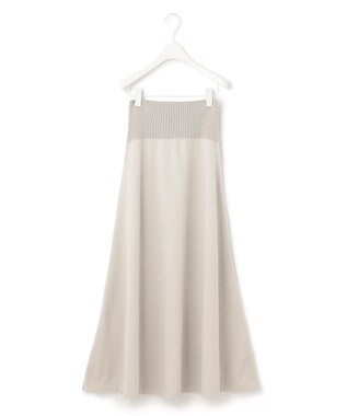 ICB L 【WEB限定カラーあり】ミルドウール ニットスカート トープ系