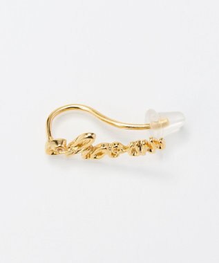 Phoebe ラッキーレターピアス&イヤリング(チャーム)/片耳 ゴールド