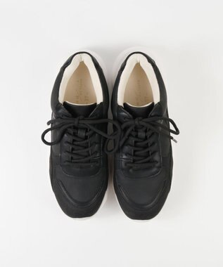 BONTRE 【pied du lapan/ピエドラパン】すっきりパターン軽量スニーカー/50749ZI ブラック