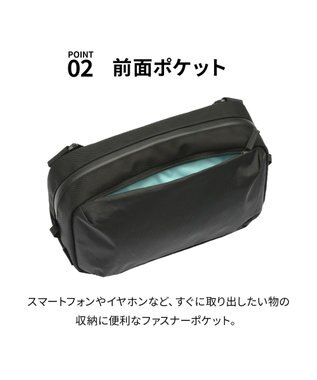 ACE BAGS & LUGGAGE ace. ラグレンティスクロスX ショルダーバッグ 高強度 高撥水 軽量 20062 エース ブラック