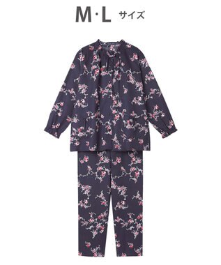 WACOAL ワコール_リラックス＆スリープ パジャマ 長袖 長ズボン 綿100%(本体) レディース KDX510 /ワコール