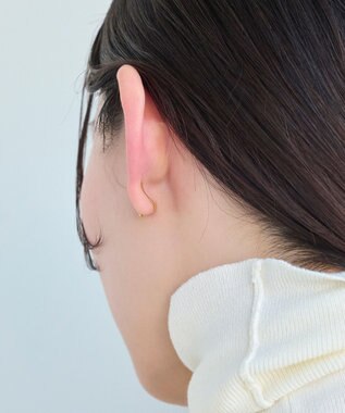 Phoebe ラッキーレターピアス&イヤリング(チャーム)/片耳 ゴールド