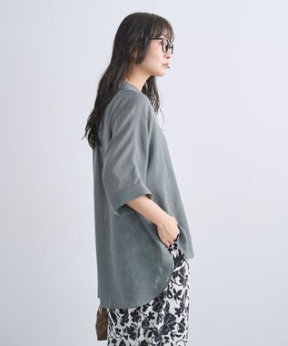 Green Parks 【WEB限定】開襟シアージャケット風シャツⅡ Gray