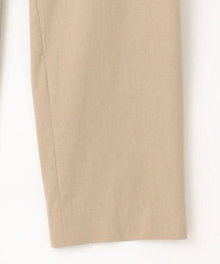 J.PRESS LADIES 【WEB限定カラーあり・洗える】セルロースリネンストレッチ テーパード パンツ ベージュ系