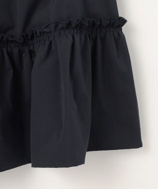 #Newans 撥水加工/UVカット機能付きペプラムライトブルゾン ネイビー