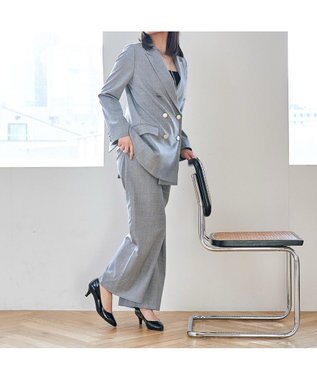 MODE ET JACOMO <carino>【レイン対応】エナメルプレーンパンプス ブラックエナメル