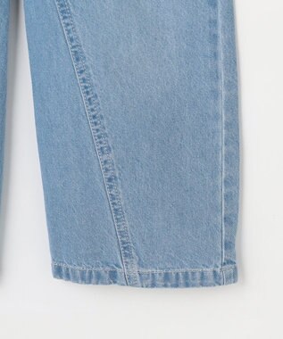 ANY KIDS 【一部店舗/WEB先行販売アイテム】【洗濯機可能】刺繍 ワイドデニムパンツ インディゴ