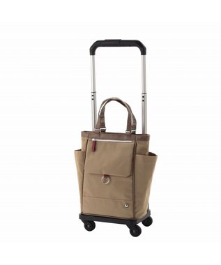 ACE BAGS & LUGGAGE soelte オートゥイユ お買い物キャリーバッグ 13L 機内持込 キャスターストッパー 36001 ソエルテ ベージュ