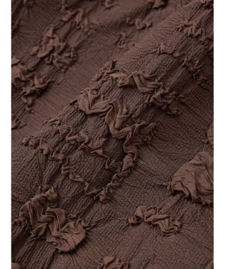 Green Parks ・ＳＵＧＡＲ　ＳＰＯＯＮジャカードチェックナロースカート Brown