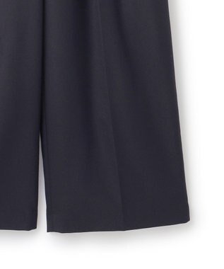 23区 【セットアップ対応】TWサキソニー タックワイド パンツ ネイビー系