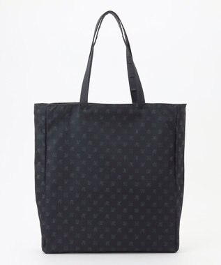 J.PRESS LADIES 【ポケッタブル】ジャカード トート バッグ ネイビー系5