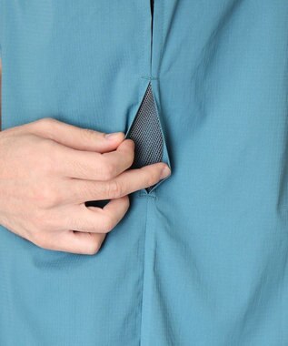 Columbia Columbia/ トレイルラッシュショートスリーブシャツ /コロンビア Cloudburst