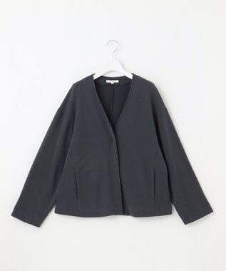 23区 【SLOW/一部店舗限定】ハイゲージテリー スウェット ジャケット グレー系