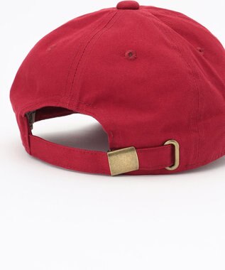 J.PRESS MEN J.PRESSロゴ刺繍 キャップ レッド系