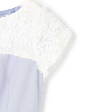 TOCCA 【00サイズあり・洗える】FLY FRERRY ドレス ブルー×オフ