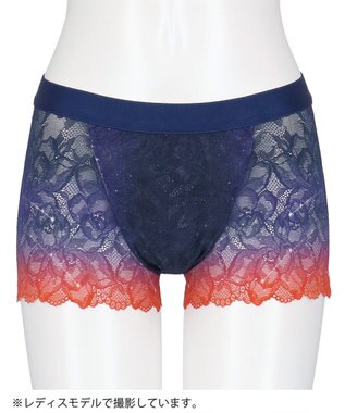 WACOAL MEN WACOAL MEN ユニセックス ボクサーパンツ 【レースボクサー】 通気性 すっきり設計(フロント) 前閉じ 下着 WT8823 /ワコールメン コン