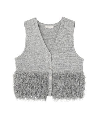 Green Parks ブークレループニットベスト