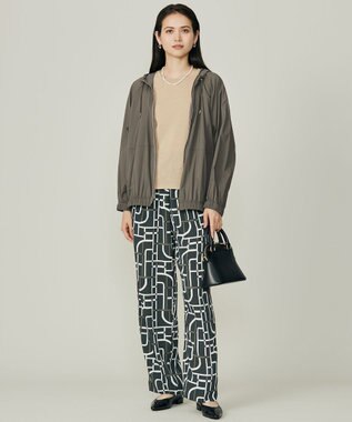 自由区 L 【カタログ掲載】ソフトナイロンリップ ブルゾン カーキ