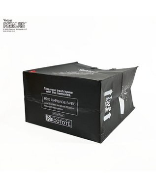 ROOTOTE 8461【スヌーピー】IP.ガービッジ.ピーナッツ-0W 02：ブラック