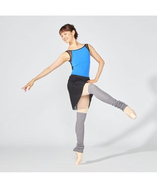 Chacott レッグウォーマー アッシュグレー