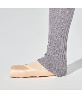 Chacott レッグウォーマー アッシュグレー